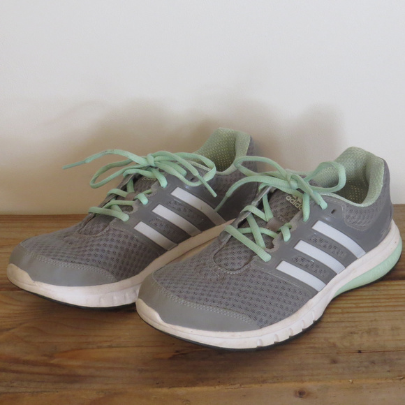 grey and mint adidas